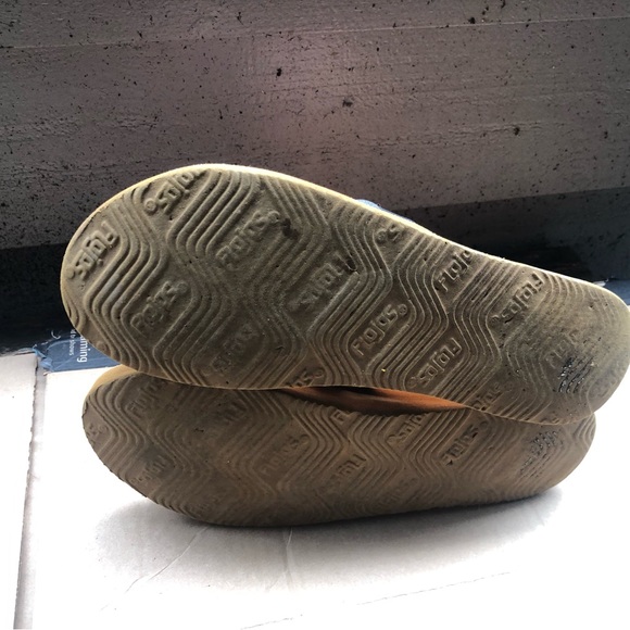 Flojos Women's Black Leather Priya Flip-Flop Sandals Size 9.5 - Picture 12 of 12